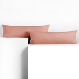 DecoKing Jastučnica za valjkasti jastuk Amber 20x145 cm, koralna | shoptok.hr