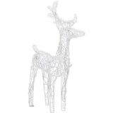  Božićni sobovi i sanjke 160 LED žarulja 130 cm akrilni | shoptok.hr