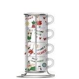Bialetti Set 4 šolje nasloživih – Cappuccino | Eponuda.ba