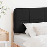  Tapecirani uzglavlje Smeđa i crna 75 cm Čvrsto borovo drvo | Eponuda.com