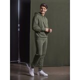 RUSSELL Olive Men's Hoodie Authentic Cene