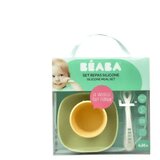 Beaba set od 4 silikonske posude, Pastel | Shoptok.si