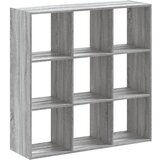 vidaXL Knjižna omara siva sonoma 102x32x102 cm inženirski les, (21268518) Cene