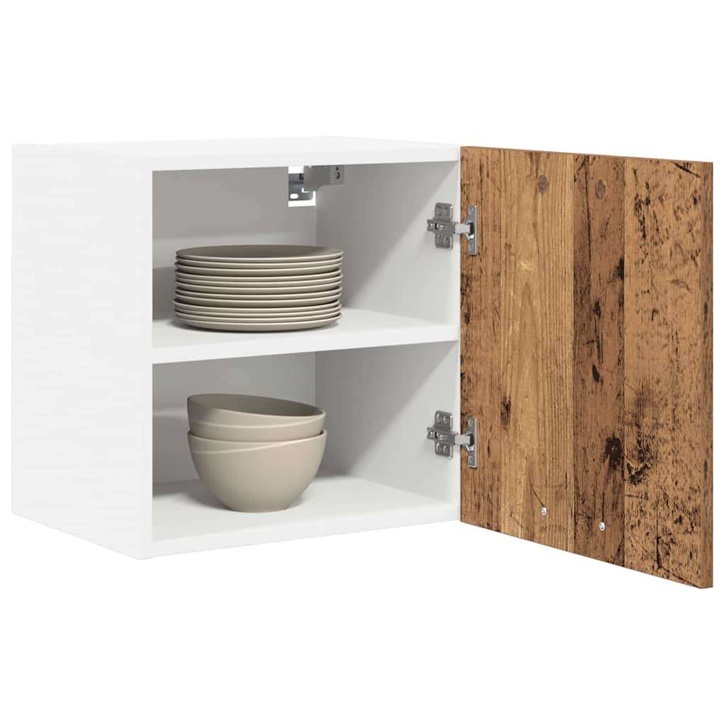  Viseći ormarić Riga 2 pcs Beton siva i bijela 40 x 31 x 40 cm | shoptok.hr