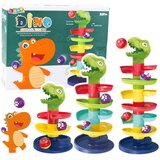  Šareni i prijateljski tobogan za igru s lopticama - dinosaur | shoptok.hr