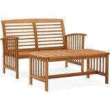  Sedežna garnitura 2-delna trden akacijev les | Shoptok.si