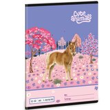 Ars Una Slatke životinje - Konj A/5 linirana bilježnica za 3. razred 12-32 | shoptok.hr