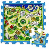 Stamp Podloga od pjene puzzle 31x31cm ulice | shoptok.hr