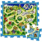 Podloga od pjene puzzle 31x31cm ulice