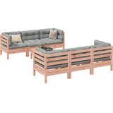  7-dijelni set vrtnih sofa s jastucima masivno drvo duglazije | shoptok.hr