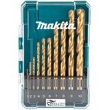 Makita 10-delni set svedrov za kovino hss-tin 1-10mm (D-72849) | Shoptok.si