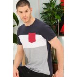 Dewberry T8592 MEN'S T-SHIRT-PLAIN NAVY BLUE Cijene