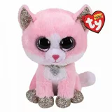 Ty Beanie Boos FIONA - roza mačka (15 cm) 36366