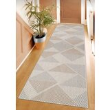  staza sa gumenom podlogom 80x400cm - bež - sivi trouglovi, VSH-034 | Eponuda.com