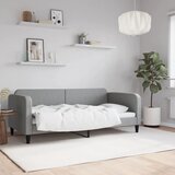  Dnevni krevet svjetlosivi 90 x 190 cm od tkanine | shoptok.hr