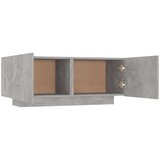vidaXL Noćni ormarić siva boja betona 100 x 35 x 40 cm od iverice | shoptok.hr