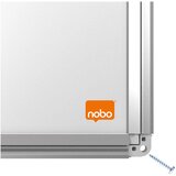  Ploča magnetna 150x100 cm aluminijski okvir Essence Steel Nobo 1905212 bijela | shoptok.hr