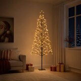  LED božićno drvce Bijela Čelik 196 LED lampica | shoptok.hr