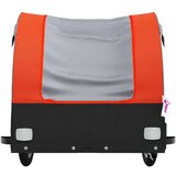  Kolesarska tovorna prikolica črna in oranžna 45 kg že | Shoptok.si