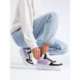 SHELOVET Ankle sneakers on a thick platform