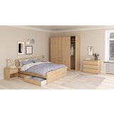 Tvilum Zakonska postelja 140x190 cm v naravni barvi Naia – | Shoptok.si