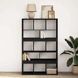 vidaXL Regal za knjige crni 100x33x156,5 cm od konstruiranog drva | shoptok.hr