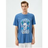 Koton Dry Skull Print T-Shirt Crew Neck Short Sleeve Cotton Cene