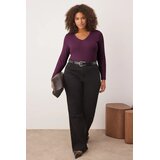 Trendyol Ženska bluza Tbbaw26Af00025, Bordo Cene