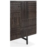 MOME Tamno smeđa komoda od masivnog manga 160x75x40 cm Kalai – | shoptok.hr