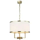 Design OR80223 - Luster na lancu CASA 3xE14/12W/230V krem/mesing