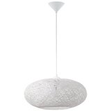 Eglo campilo 1 e27 1x60w, bela plastika/bijeli tekstil | Eponuda.com