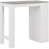  Barski stol s policom bijeli 110 x 50 x 103 cm | shoptok.hr