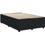  Krevet box spring s madracem crni 120 x 190 cm baršunasti | shoptok.hr