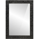  Kupaonsko ogledalo crno 50 x 70 x 2,5 cm od drva manga i stakla | Eponuda.com