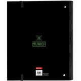 Munich Registrator s prstenovima Caviar Crna 27 x 32 x 3.5 cm | shoptok.hr