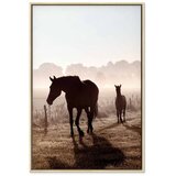  Slika - Morning of Memories (1 Part) Vertical 80x120 U prirodnom drvenom okviru | shoptok.hr