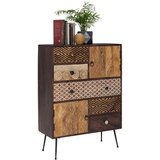 Landscape komoda, večbarvno, temno rjava | Shoptok.si