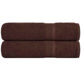  Ručnici za ruke FROGN 2 kom. Smeđi 50x100 cm 360 g/m² | Eponuda.ba