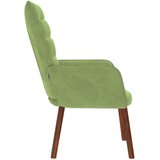  Stolica za opuštanje svjetlozelena baršunasta | shoptok.hr