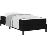  s opruga kutije Crna 100 x 200 cm tkanina | shoptok.hr