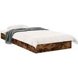  Okvir kreveta za pod Dimljeni hrast 80 x 200 cm | shoptok.hr
