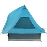 Tipi šator s krovom s pohranom Plava 466 x 310 x 240 cm taft | Eponuda.ba