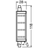  LED sijalica R7s/13W/230V 2700K 118 mm | Eponuda.com