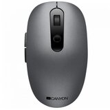 Canyon MW-9, 2 in 1 Wireless optical mouse with 6 buttons, DPI 800/1000/1200/1500, 2 mode(BT/ 2.4GHz), Battery AA*1pcs, Grey, 65 | Eponuda.ba