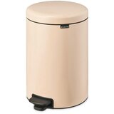 Brabantia Koš za smeti s pedalom 20 L s plastičnim vložkom - Soft Beige | Shoptok.si