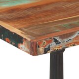 vidaXL Bistro stolić 60 x 60 x 76 cm od masivnog obnovljenog drva | shoptok.hr