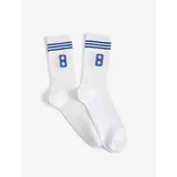 Koton College Socks with Letter Embroidered