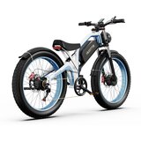 Duotts električno kolo N26: dvojni motor 750 w, največja obremenitev 150 kg, vzpon 55°, debele pnevmatike 26", IPX4 vodotesno, (21778853) | Shoptok.si