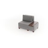 Atelier Del Sofa fotelja na razvlačenje perenna linen right grey