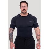 GymBeam OG1 Seamless T-shirt Black/Grey XXL | Eponuda.com